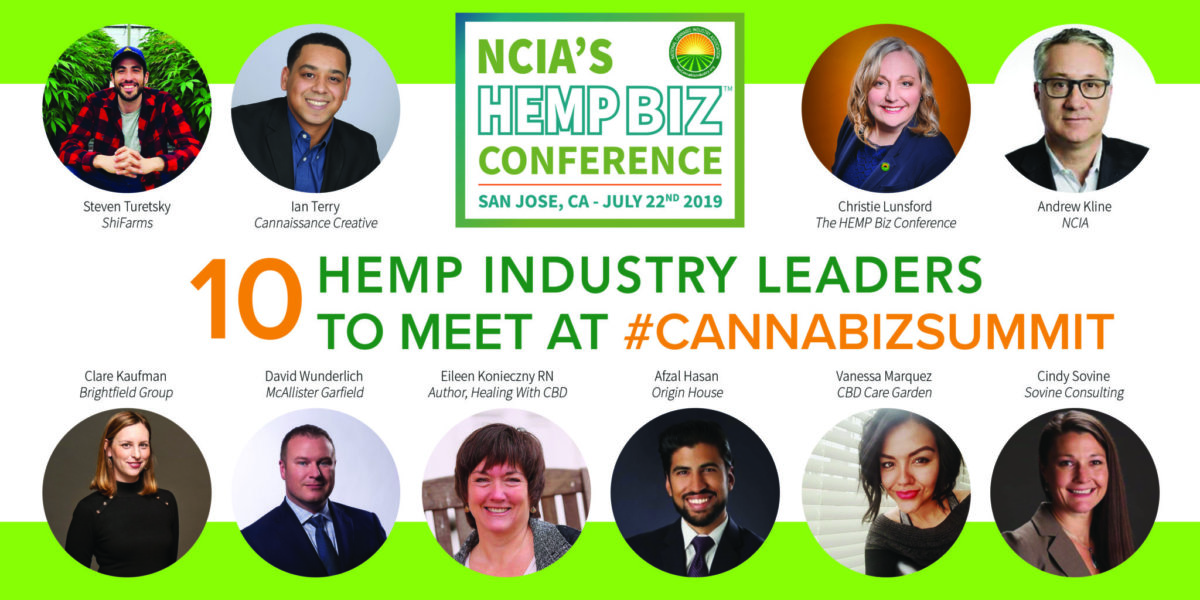 Ten Hemp Leaders to Meet at #CannaBizSummit