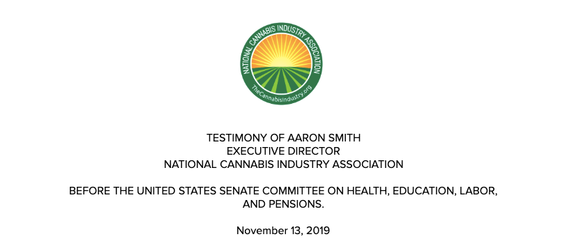 NCIA’s Safe Vaping Task Force Submits Testimony