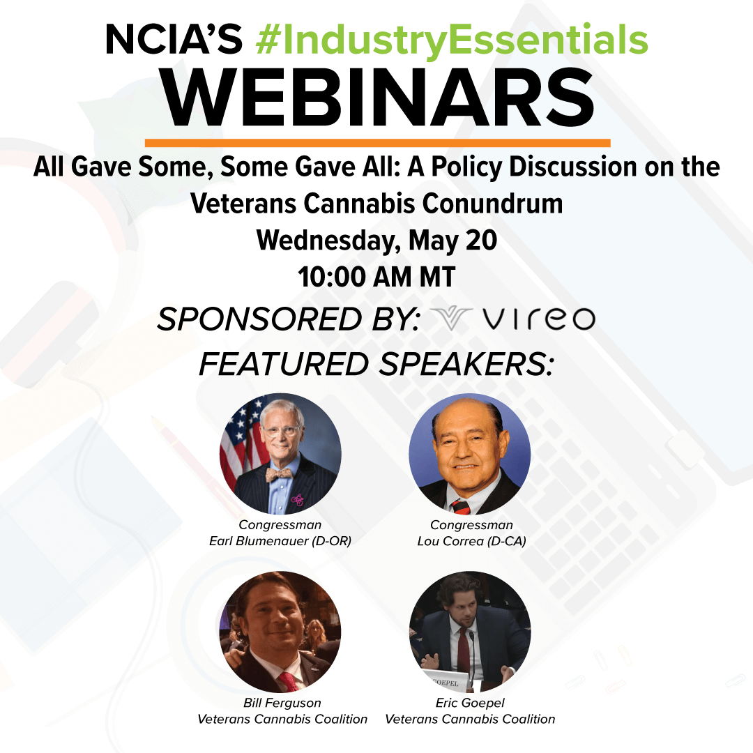 Webinar Recording: All Gave Some, Some Gave All – A Policy Discussion on the Veterans Cannabis Conundrum