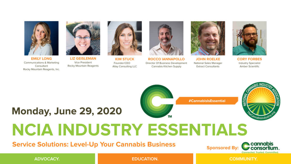 #IndustryEssentials Webinar Recording – Service Solutions: Level-Up Your Cannabis Business