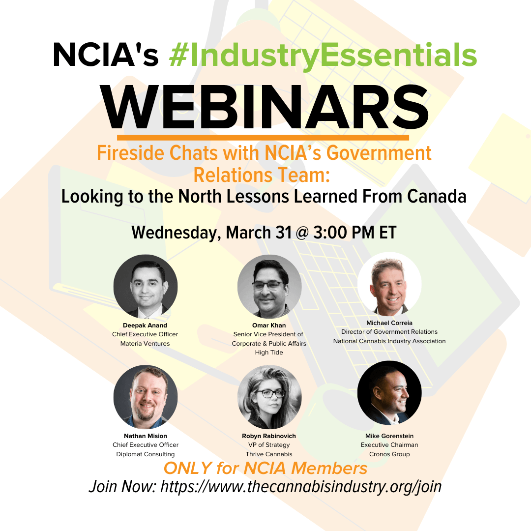 Fireside Chats w/ NCIA’s Gov. Relations Team | 3.31.21 | Lessons Learned From Canada