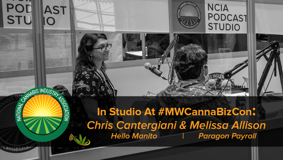 In Studio at #MWCannaBizCon: Hello Manito and Paragon Payroll