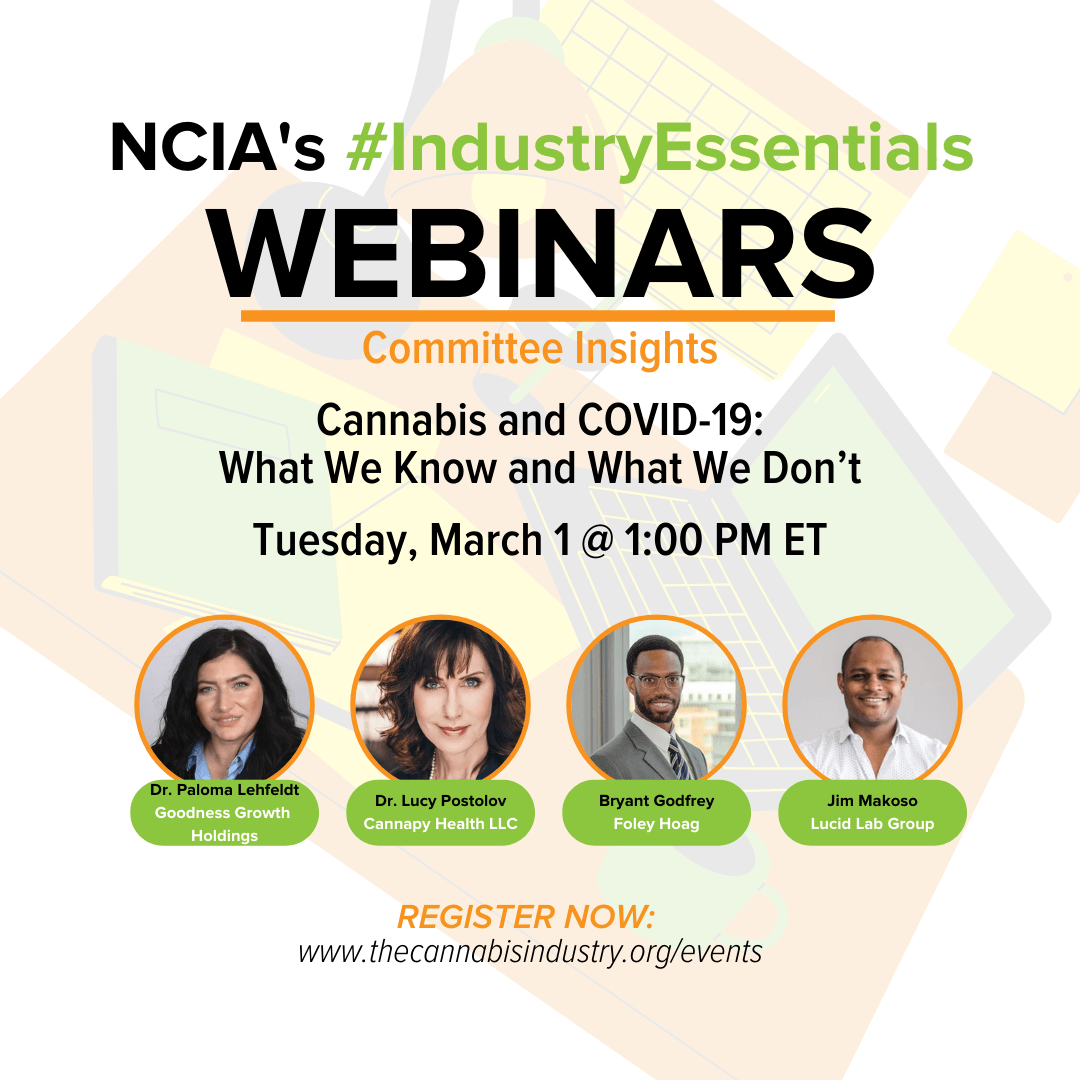 Committee Insights | 3.1.22 | Cannabis and COVID-19 – What We Know and What We Don’t